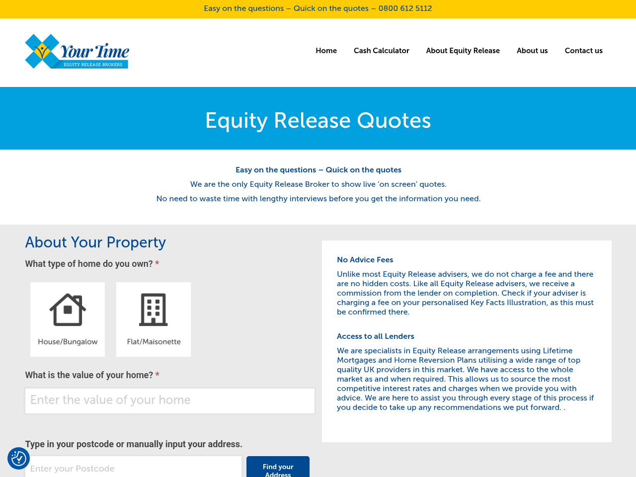 Your Time website preview