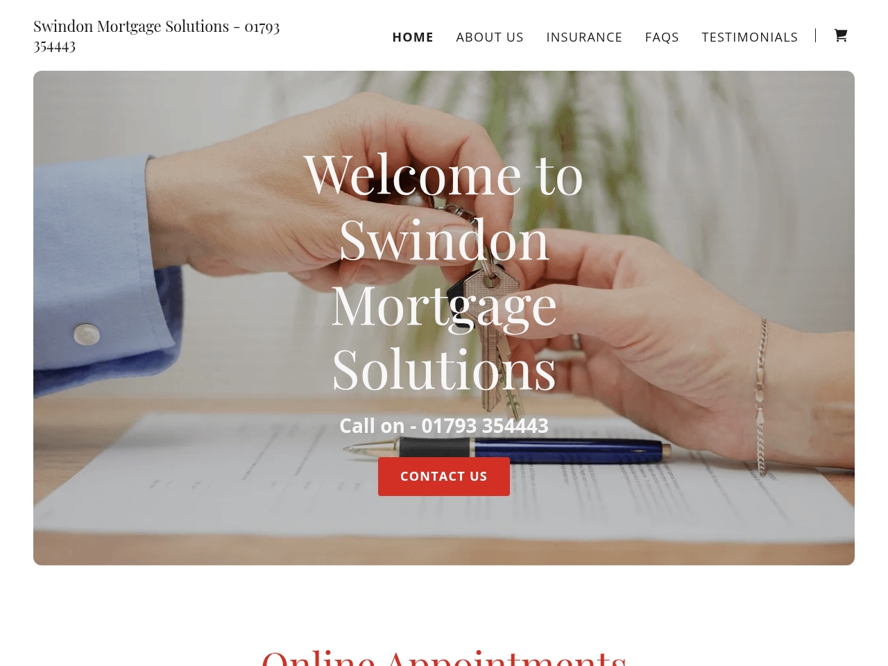Swindon Mortgage Solutions website preview