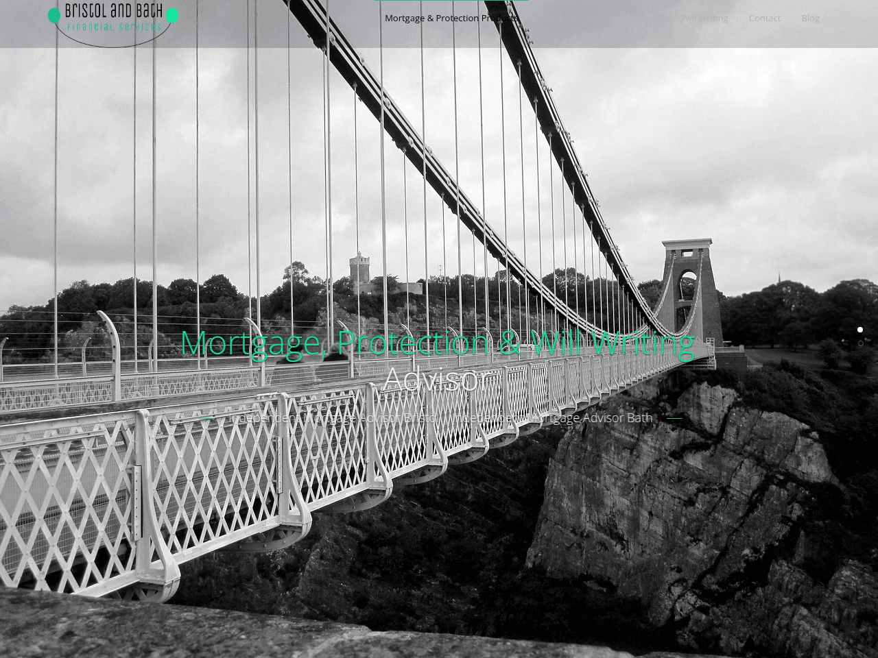 Bristol and Bath Financial Services website preview