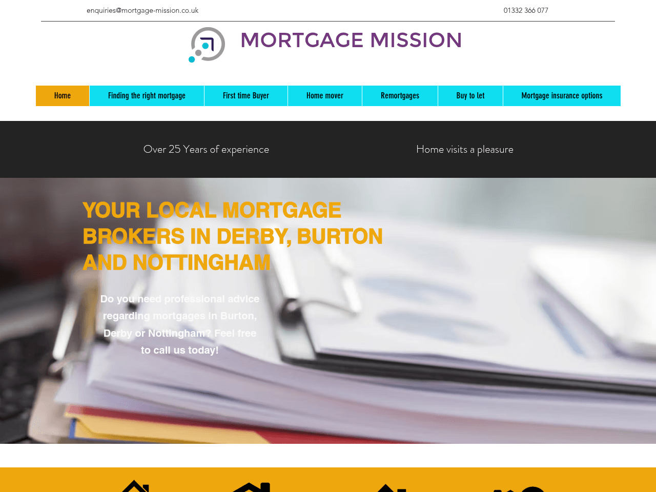 Mortgage Mission website preview