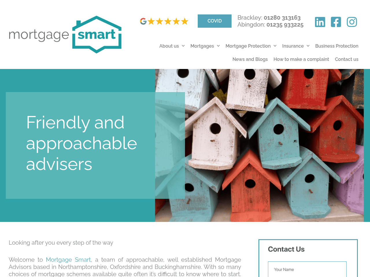 Mortgage Smart website preview
