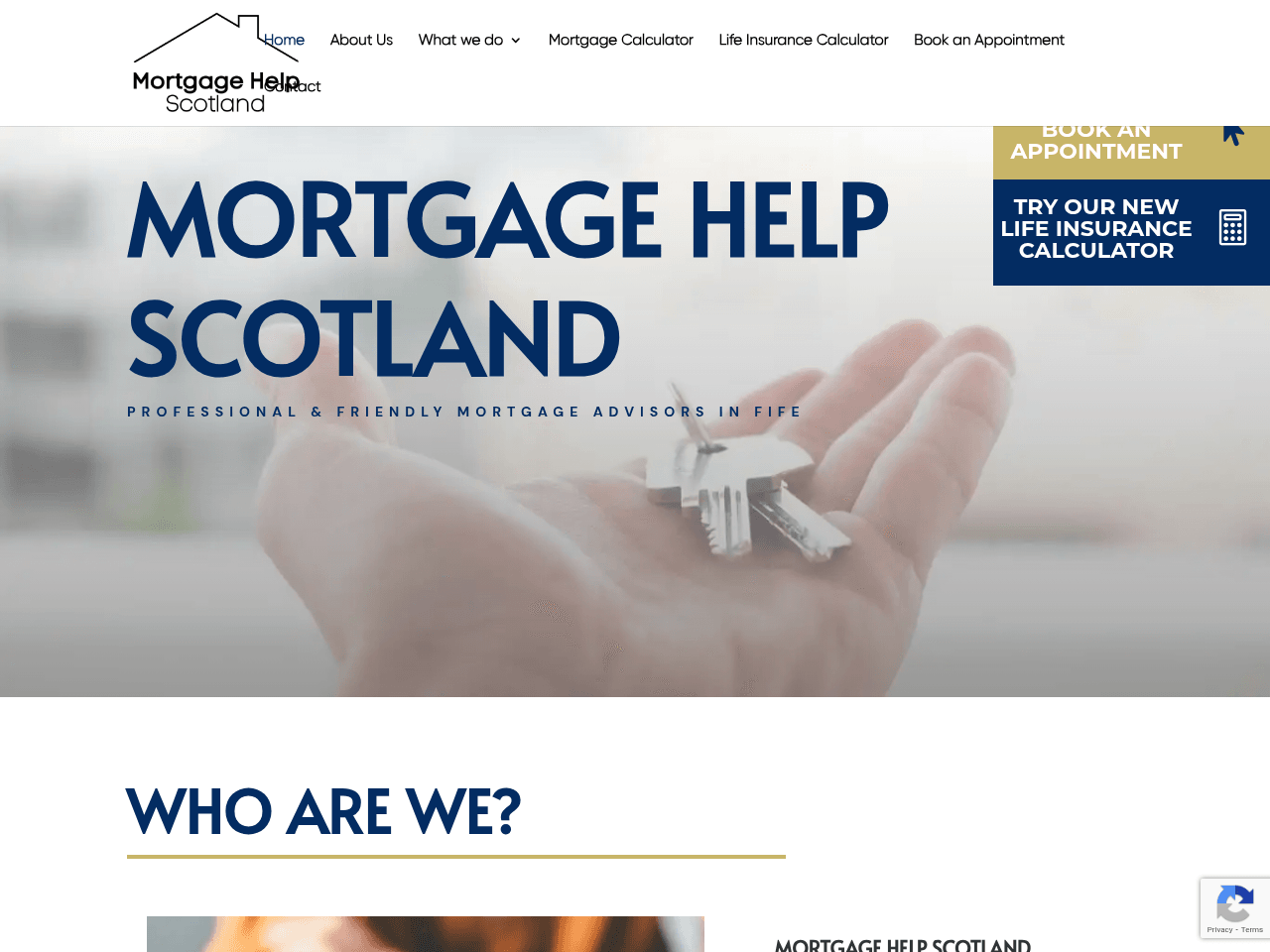 Mortgage Help Scotland website preview