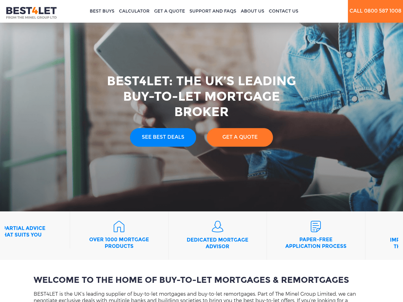 BEST4LET website preview