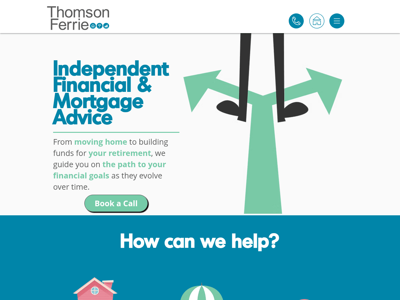 Thomson Ferrie website preview