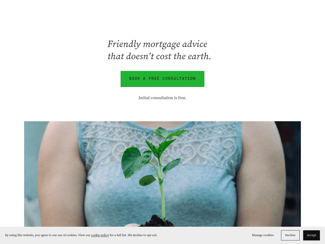 Greentree Financial Planning website preview