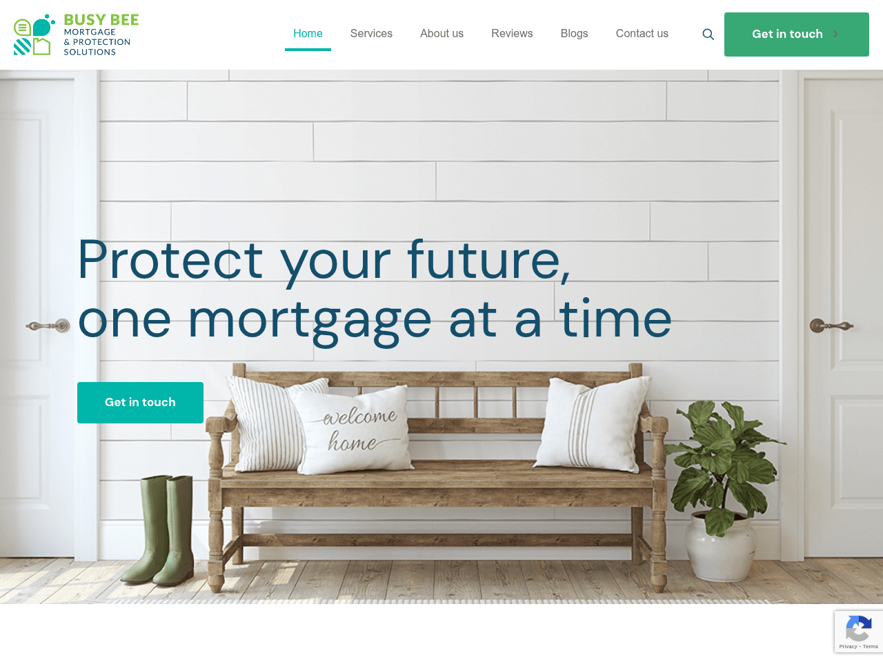 Busy Bee Mortgage & Protection Solutions website preview