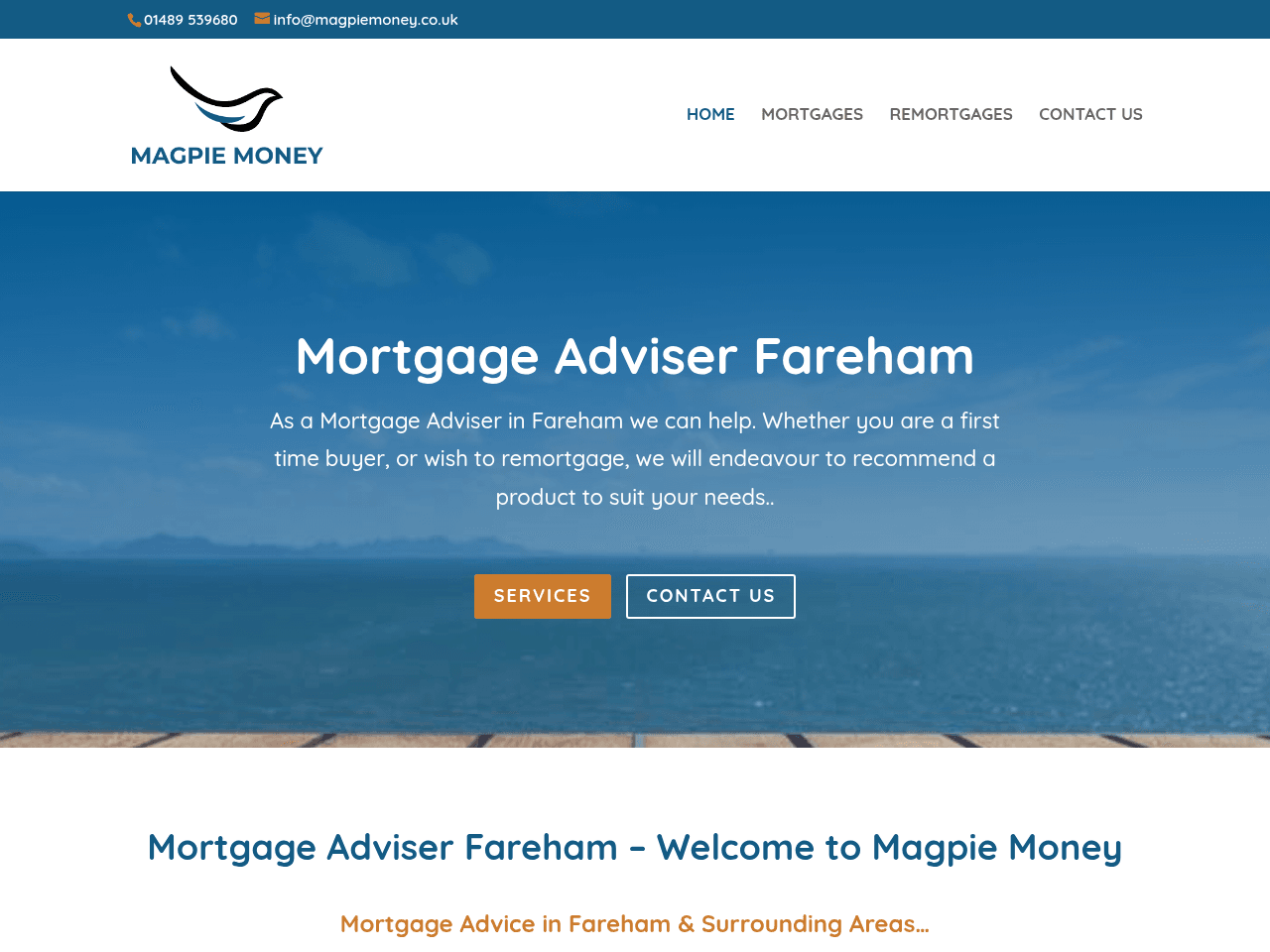 Magpie Money website preview