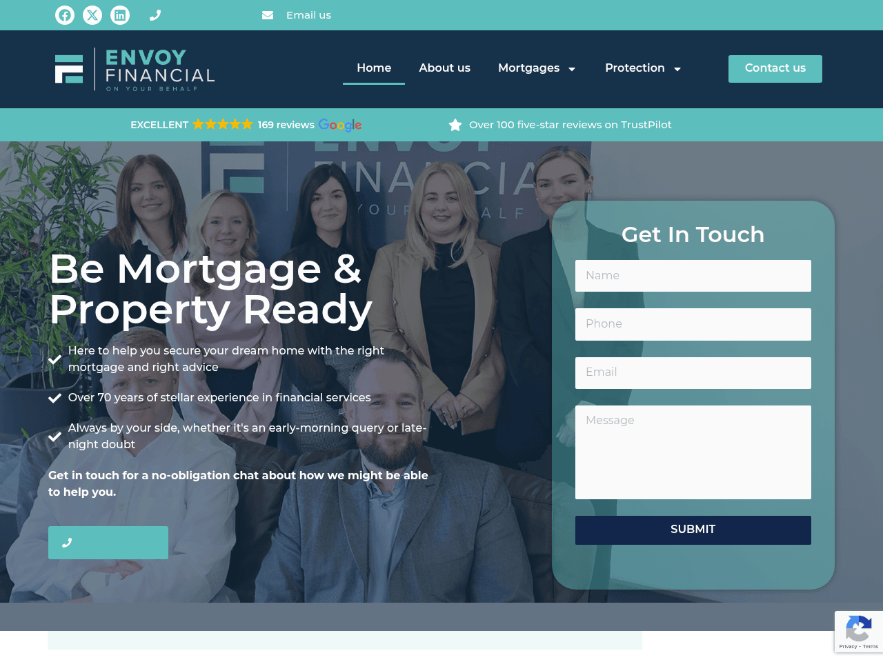 Be Mortgage & Property Ready website preview