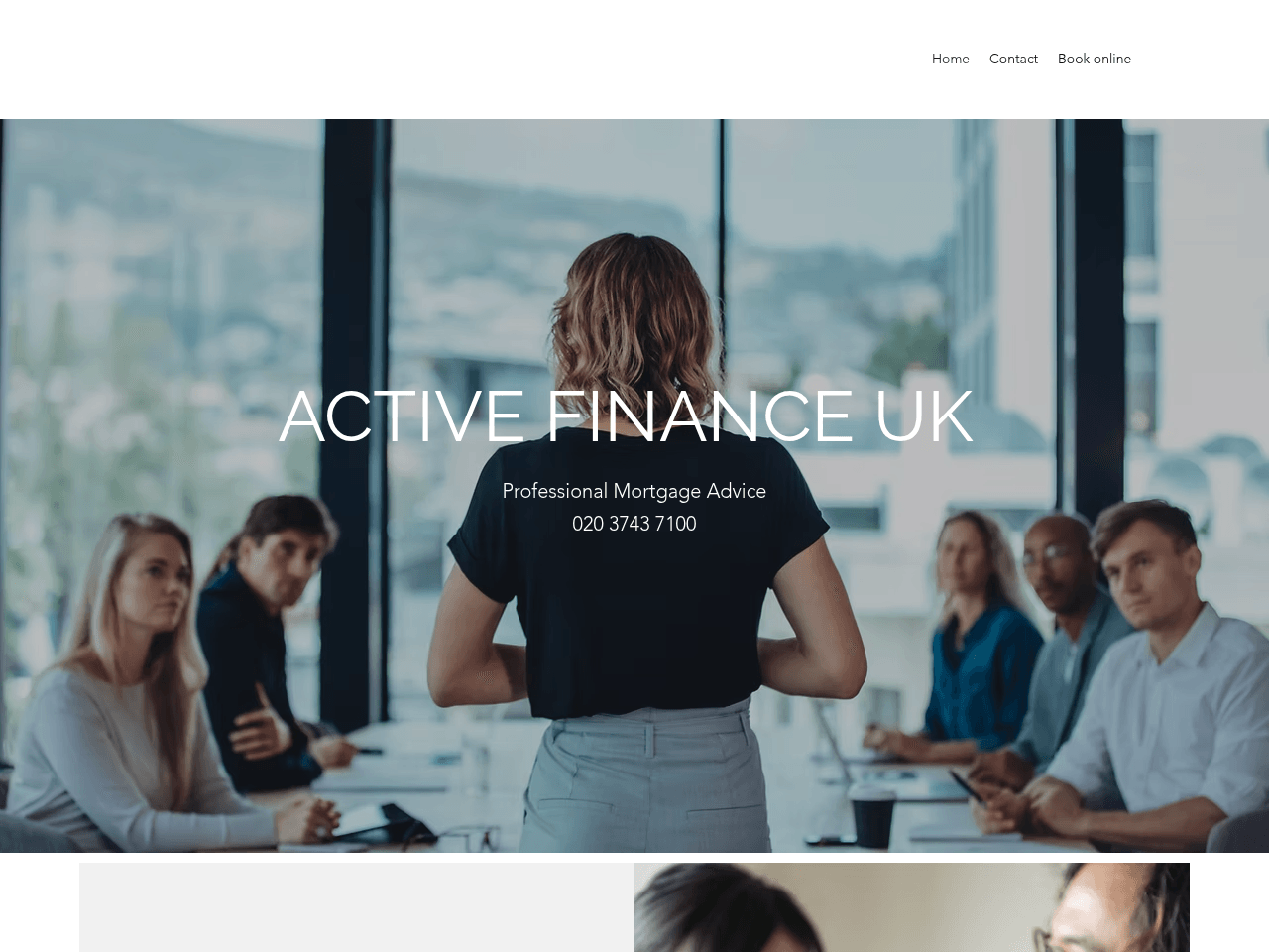 ACTIVE FINANCE UK website preview