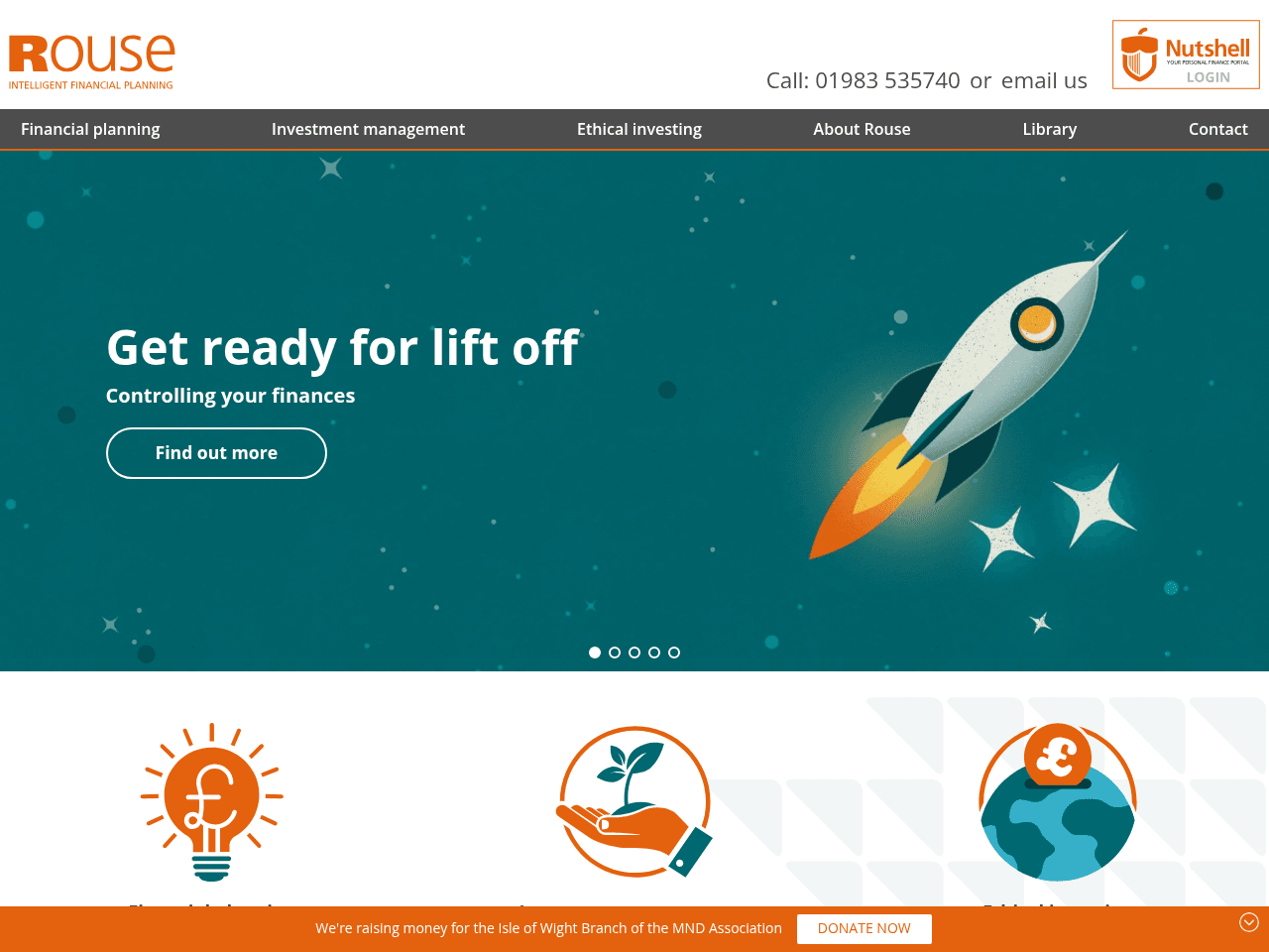 Rouse Limited website preview