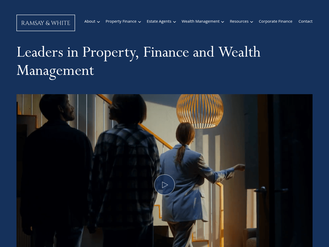 Ramsay & White website preview