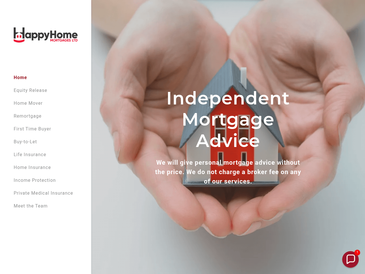 Independent Mortgage Advice website preview