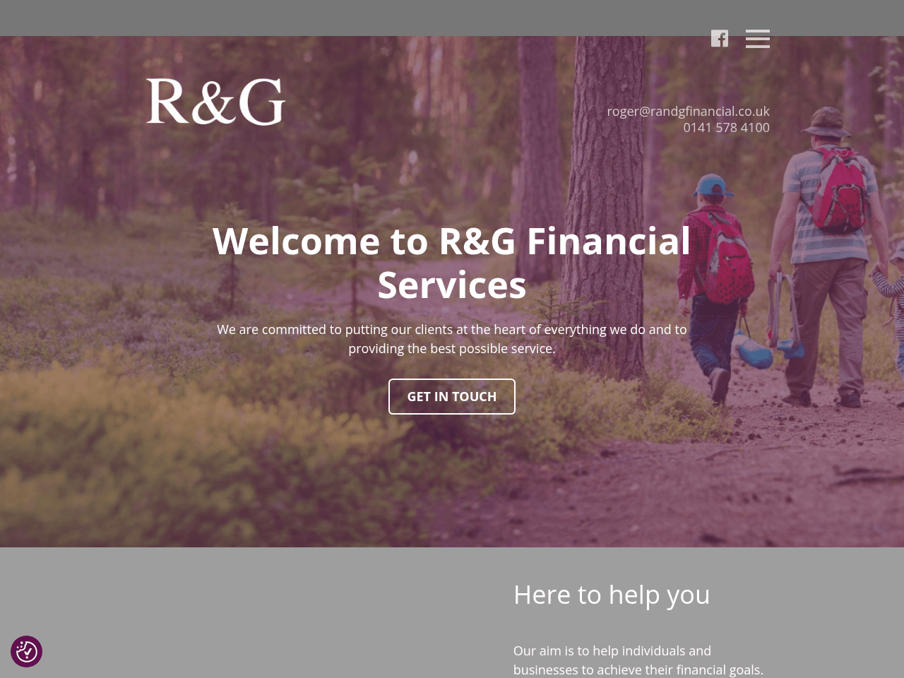 R&G Financial Services website preview