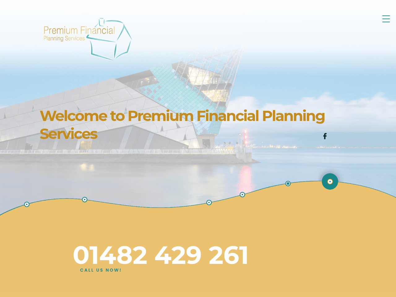 Premium Financial Planning Services website preview
