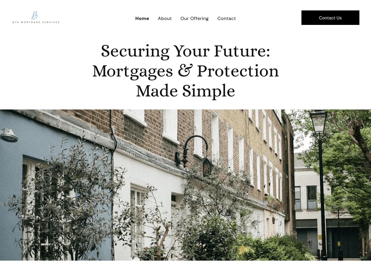 BTK Mortgage Services website preview