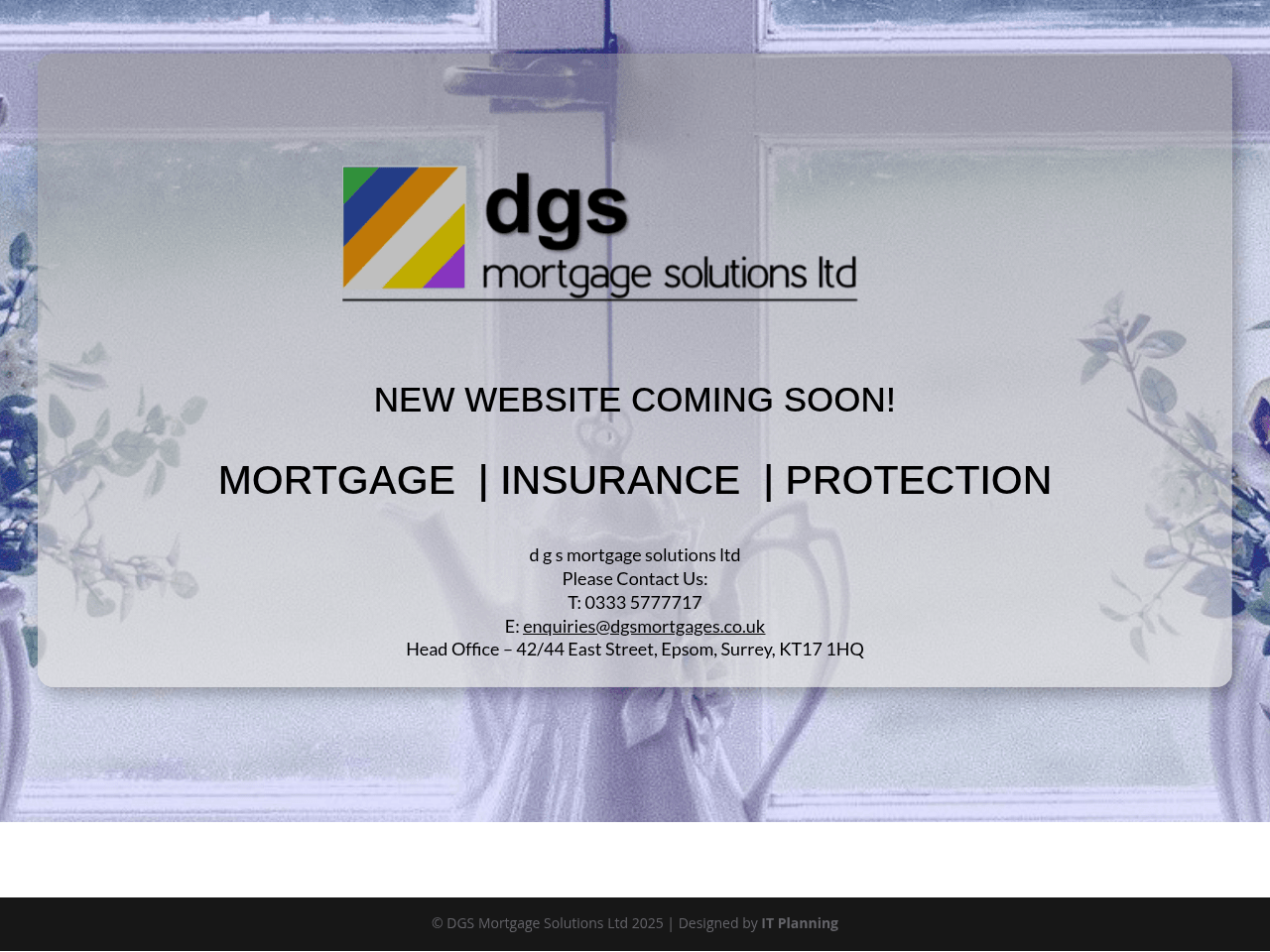 d g s mortgage solutions ltd website preview