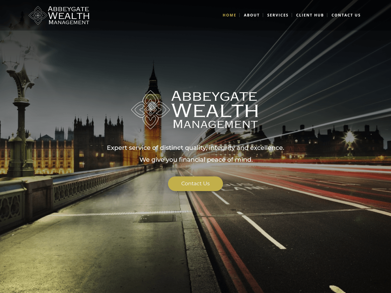 Abbeygate Wealth Management website preview