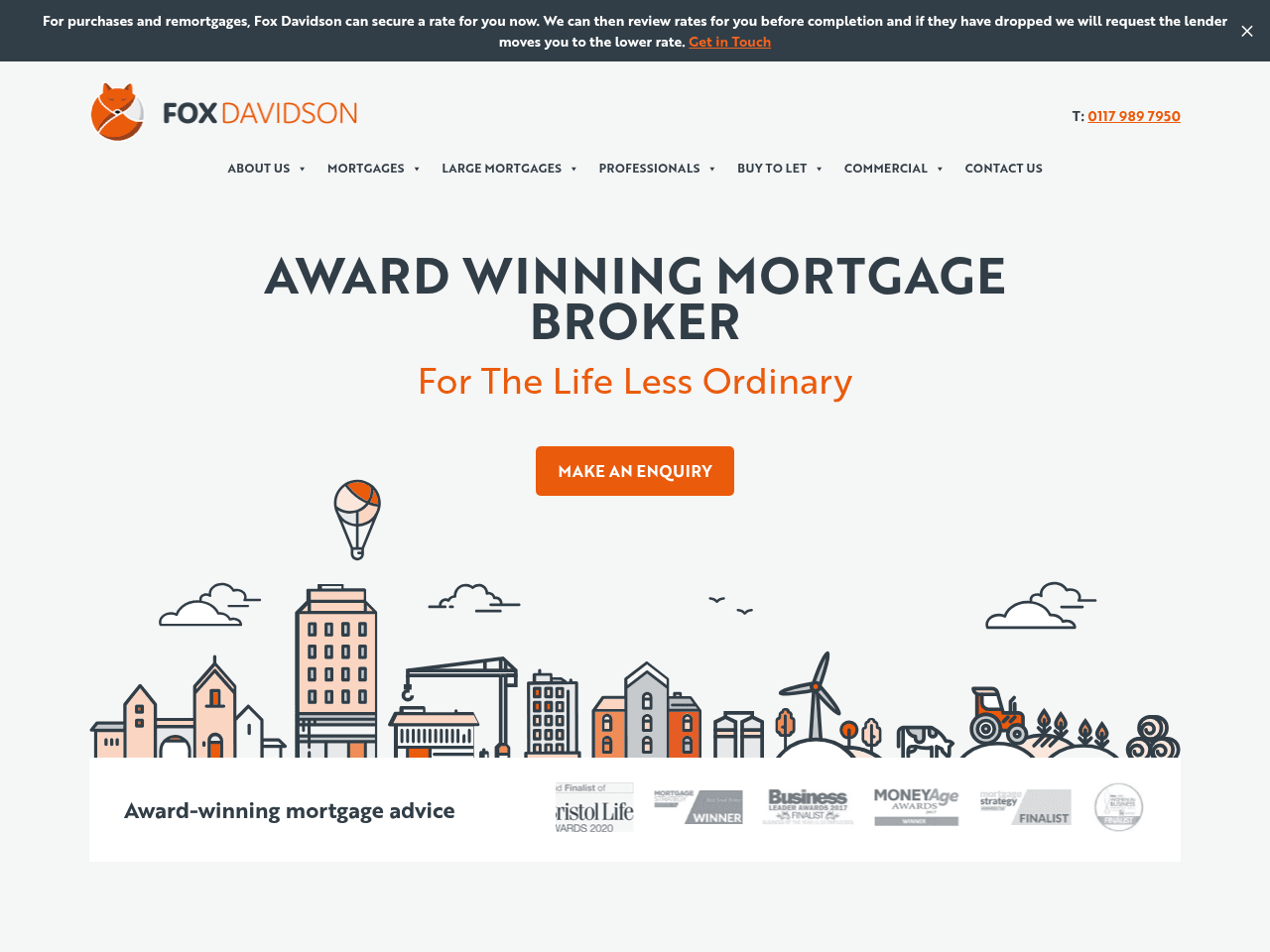 Fox Davidson website preview