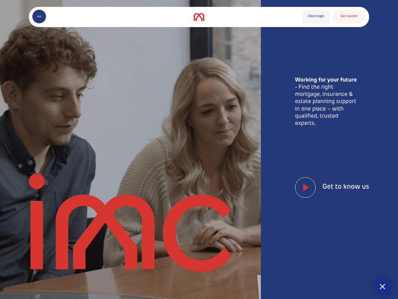 IMC Financial Services website preview