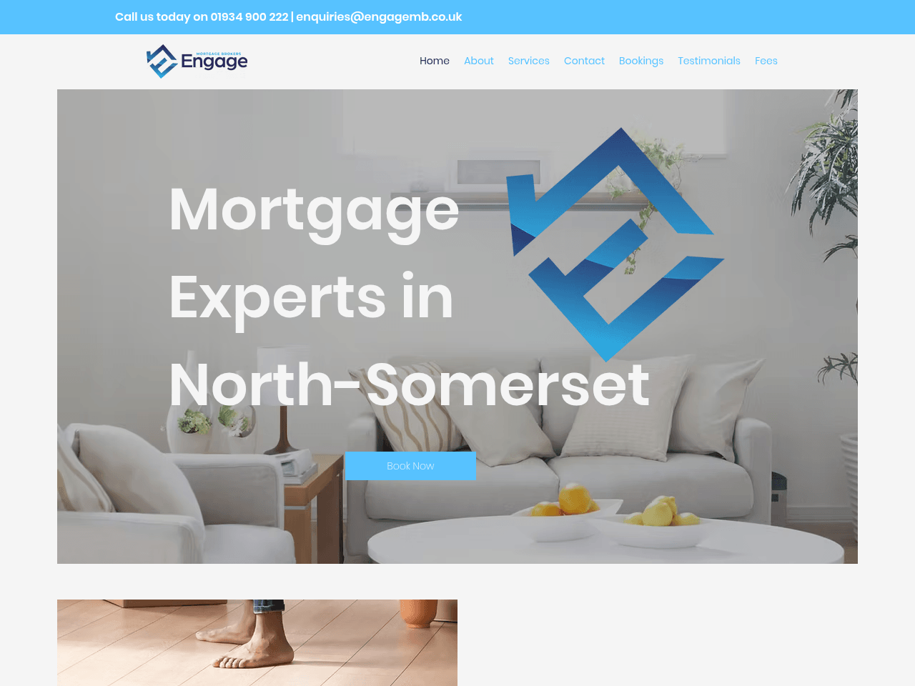 Engage Mortgage Brokers website preview