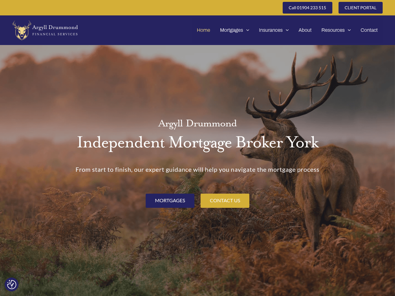 Independent Mortgage Broker York website preview