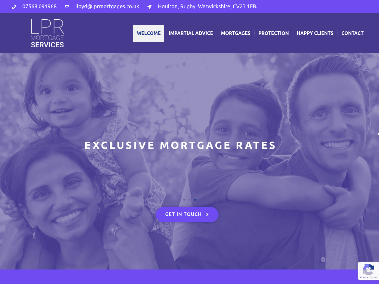 LPR Mortgage Services website preview