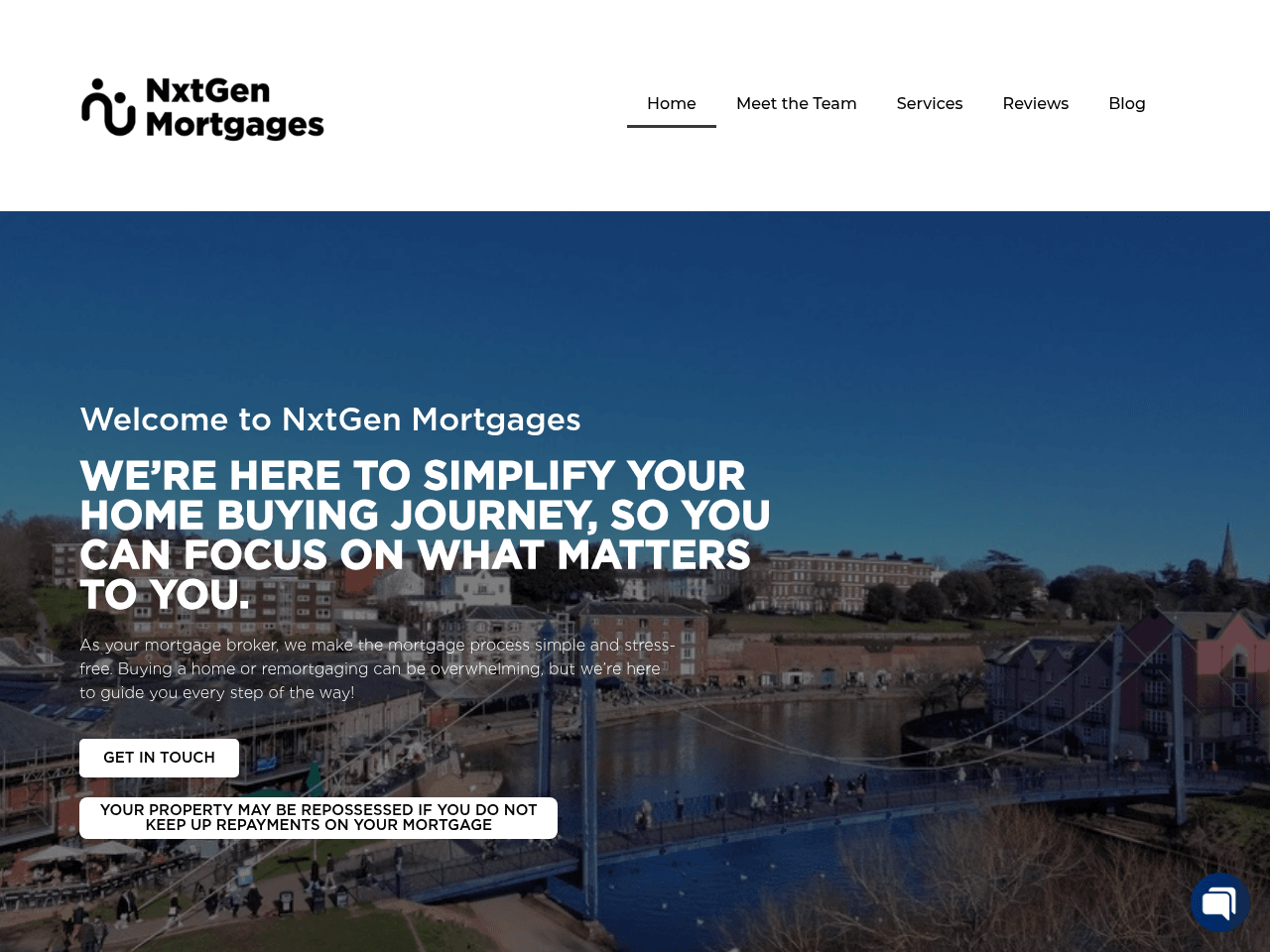 NxtGen Mortgages website preview