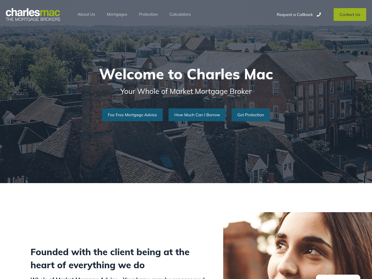 Charles Mac website preview