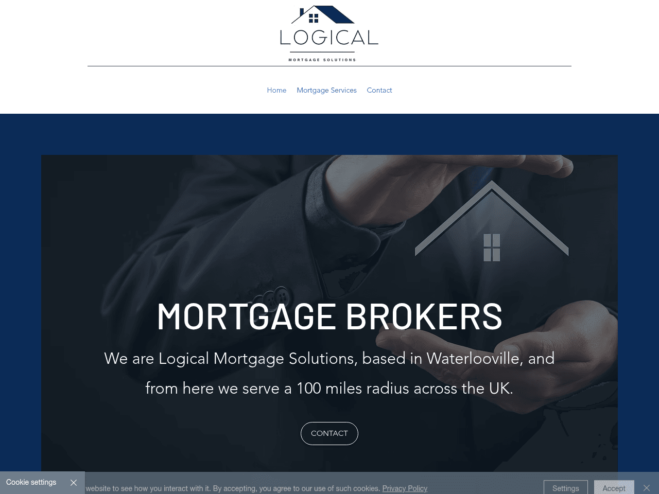 Logical Mortgage Solutions website preview