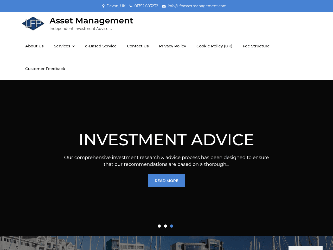 LFP Asset Management website preview