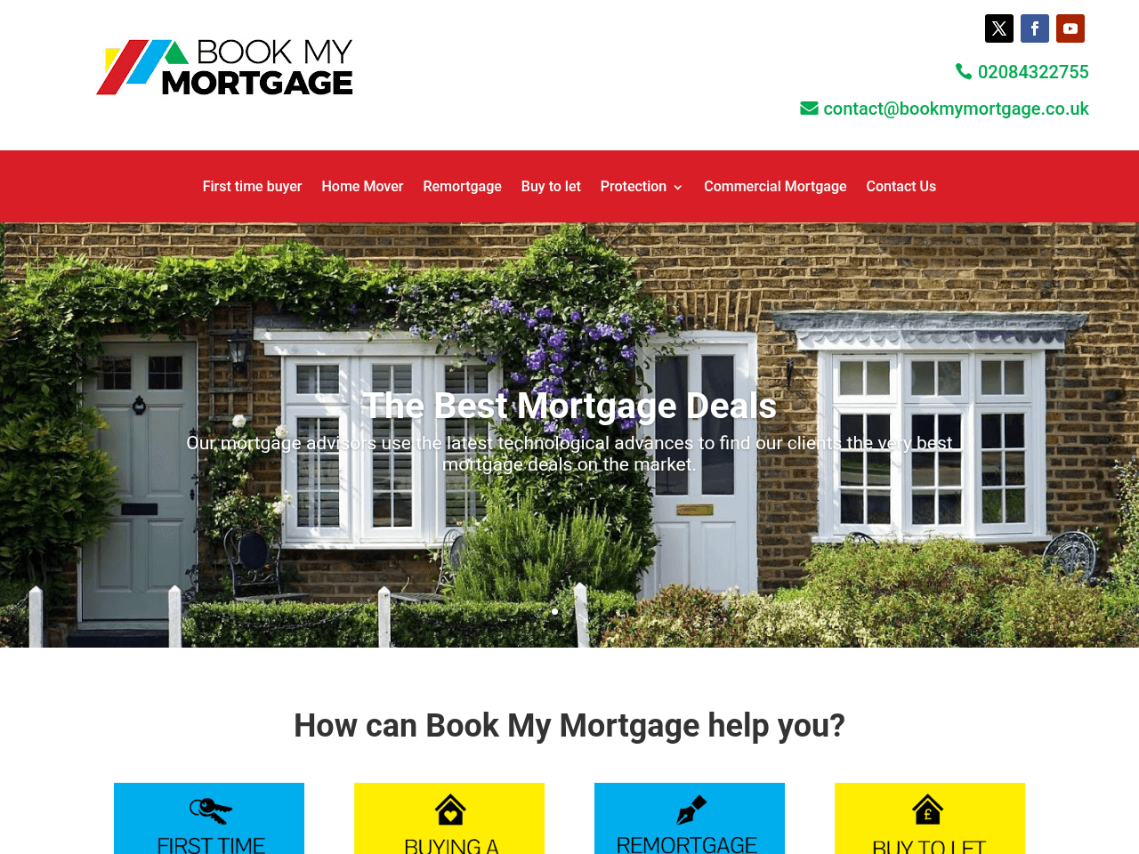 Book My Mortgage website preview