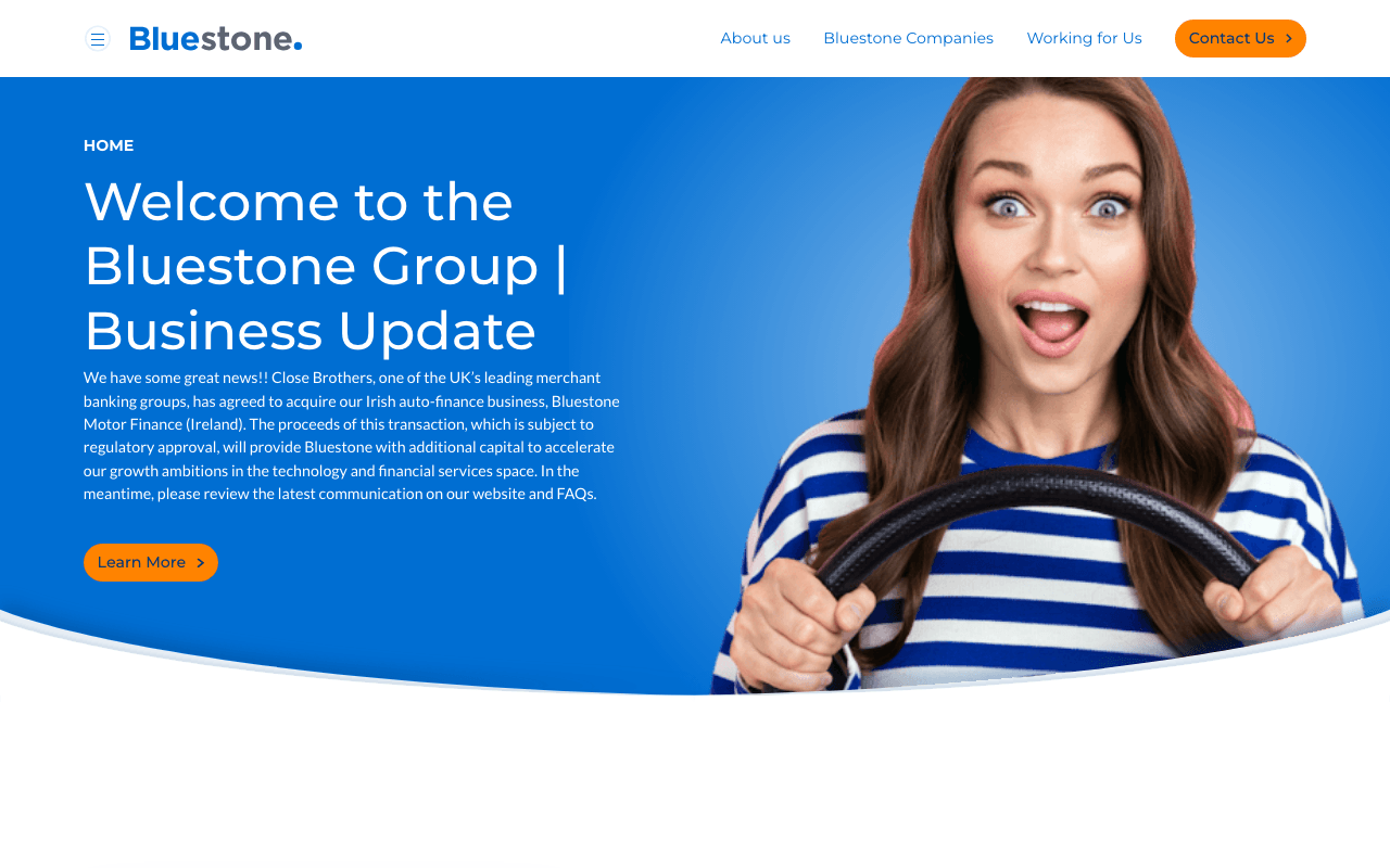 Bluestone Mortgages website