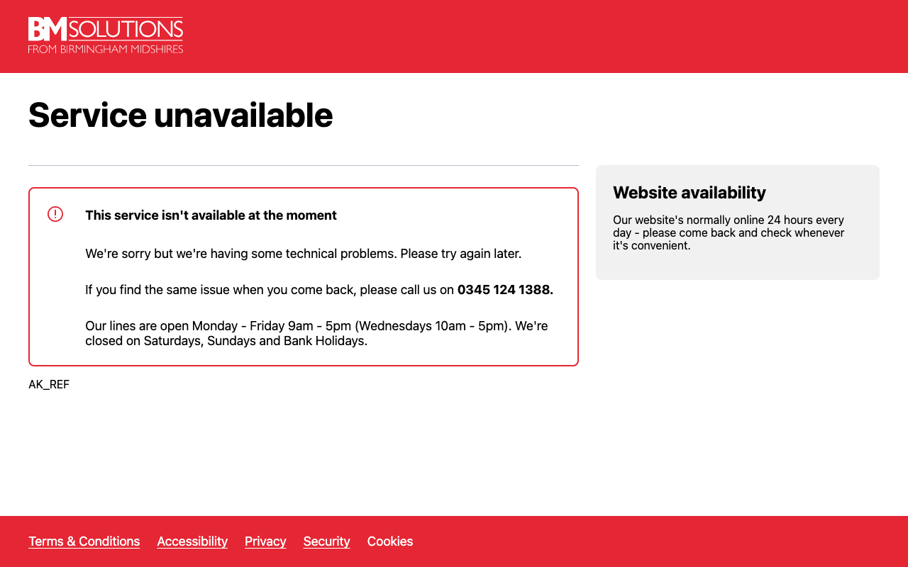 BM Solutions website preview
