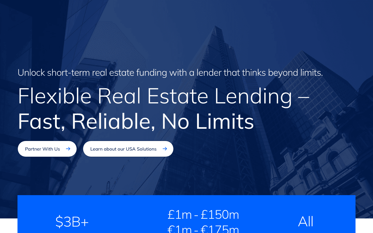 Hilco Real Estate Finance website