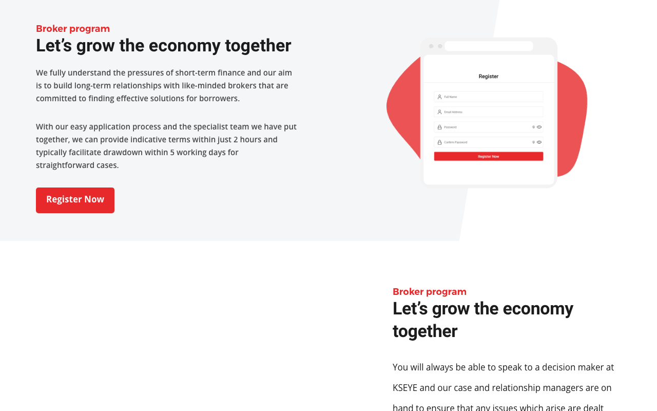 KSEYE website preview