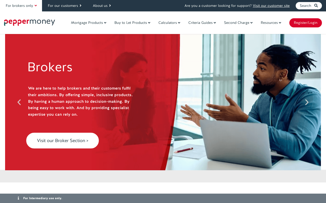 Pepper Money website