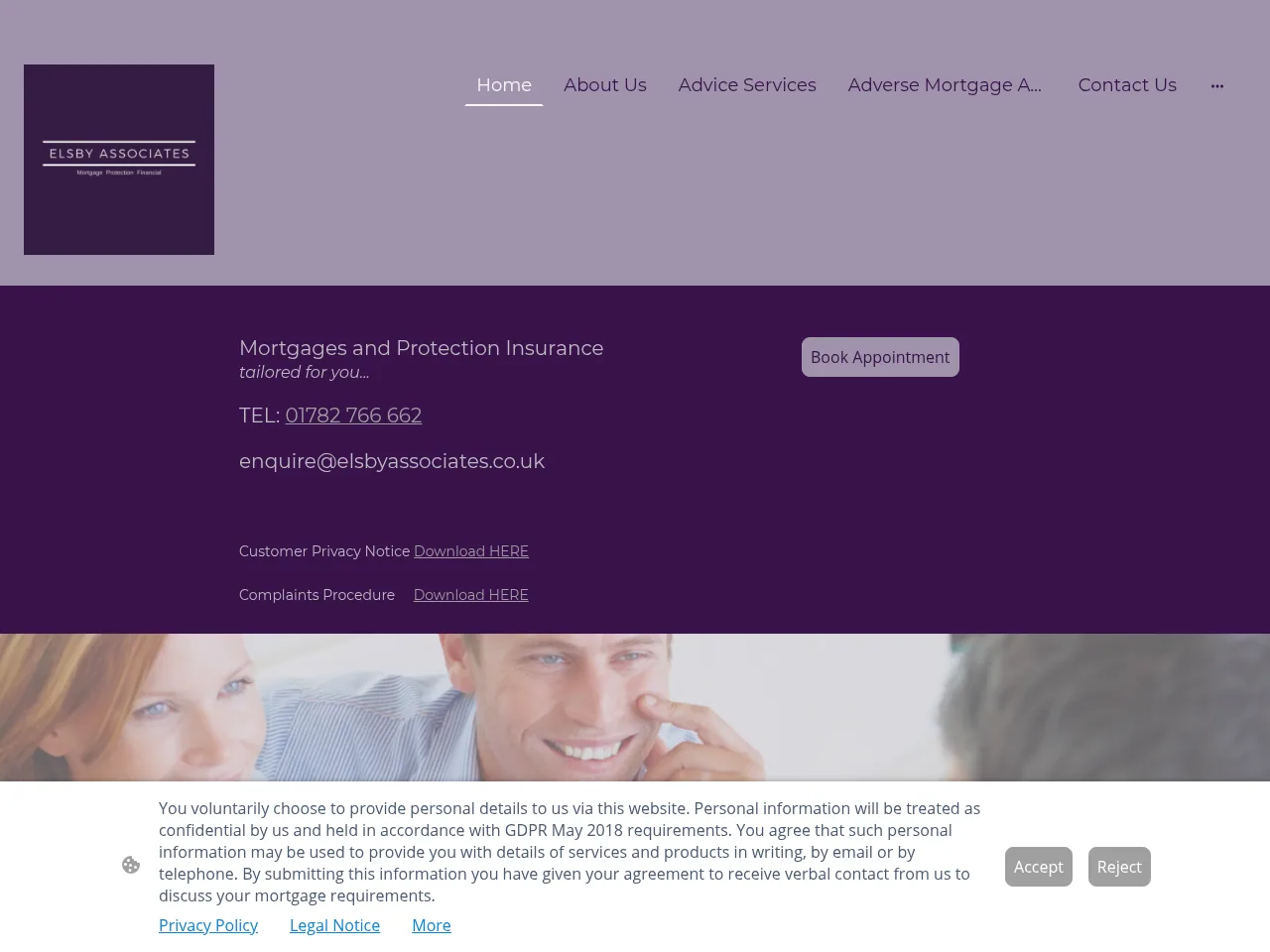 Elsby Associates website preview