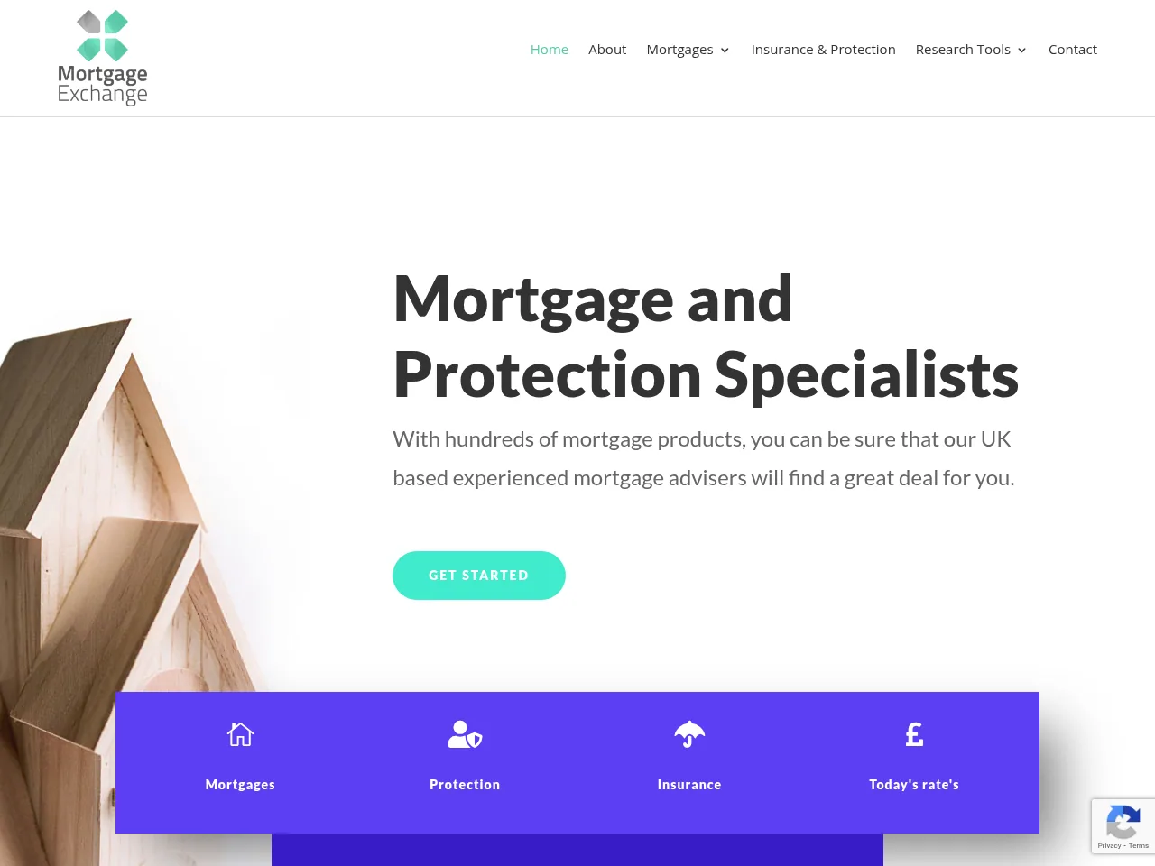 Mortgage Exchange website preview