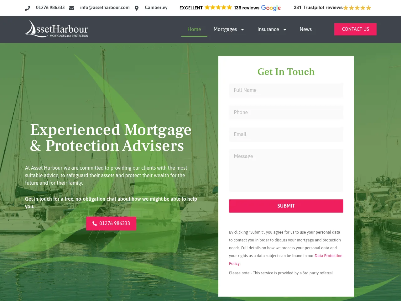 Asset Harbour website preview