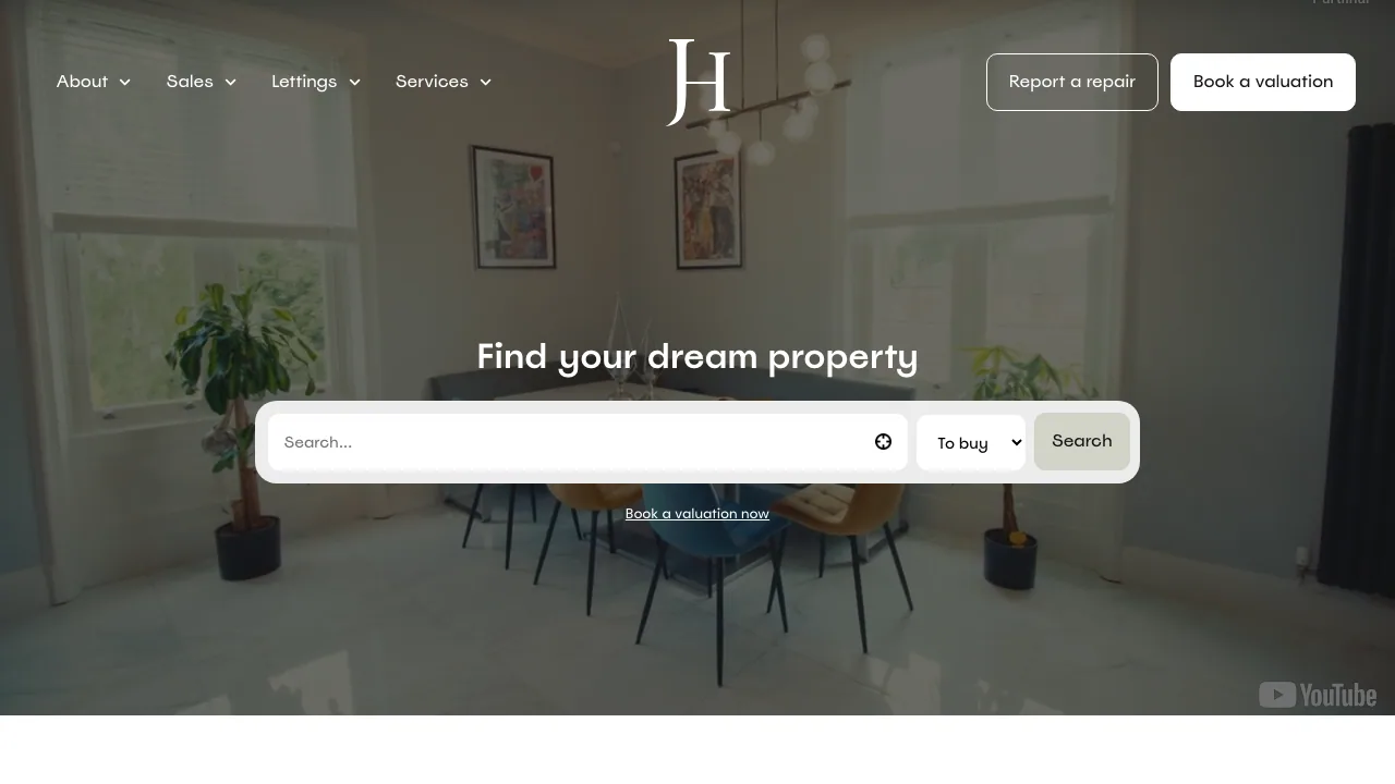 Jordan & Halstead website preview