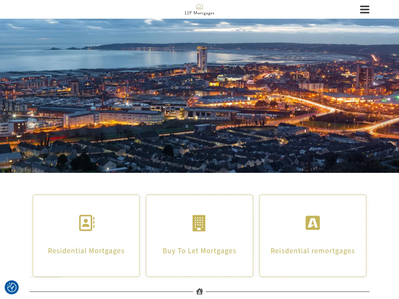 LJP Mortgages website preview