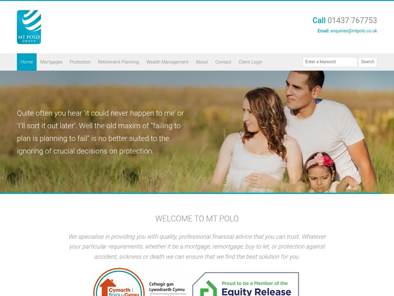 MT Polo website preview