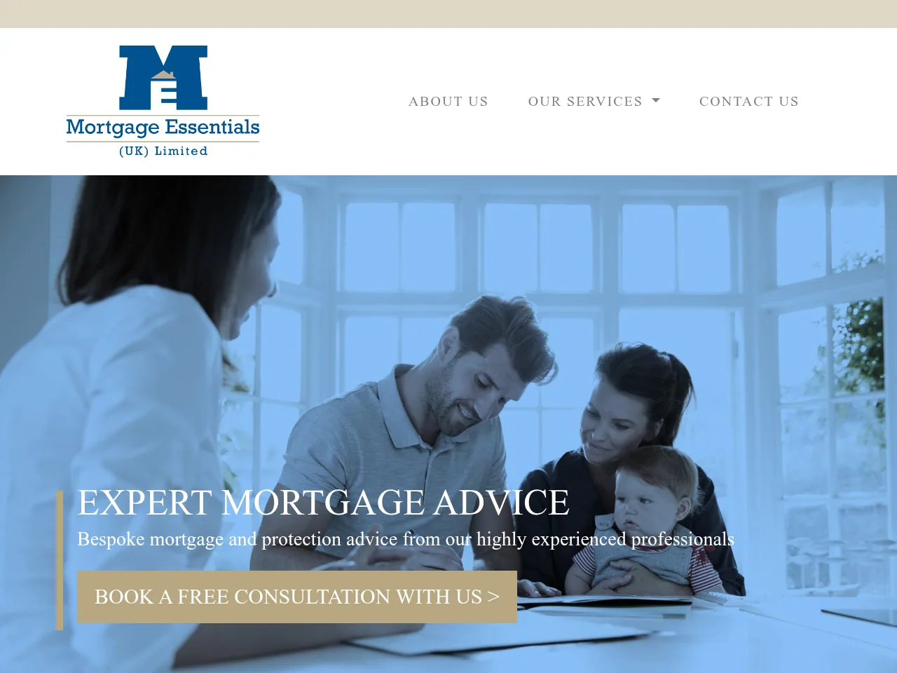 Mortgage Essentials UK Ltd website preview
