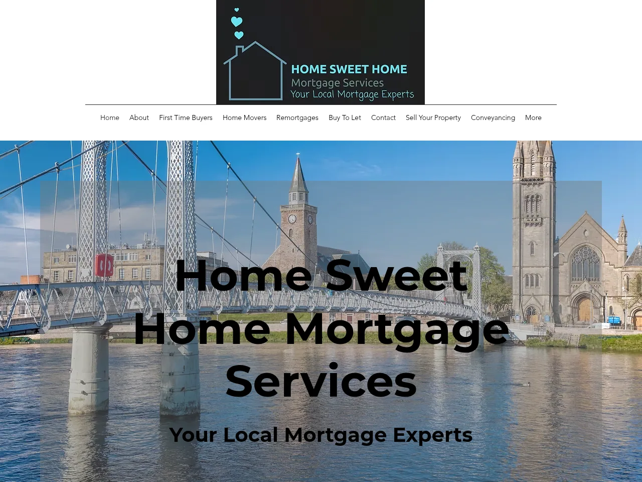 Home Sweet Home Mortgage Services website preview