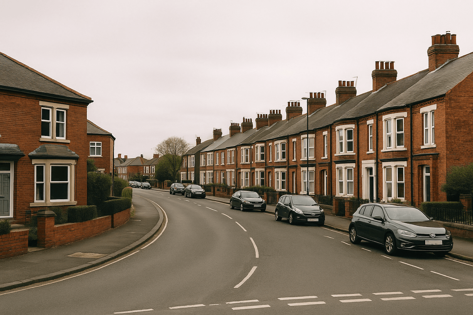 AI-generated aerial-style hero image for Middlesbrough