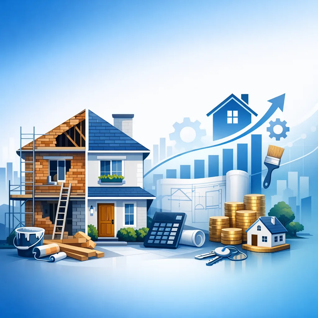Refurbishment mortgage illustration