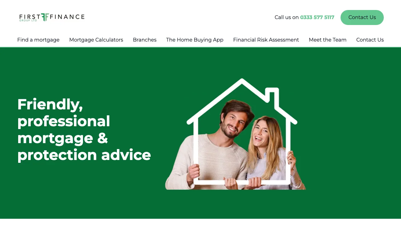 First Finance Group website preview