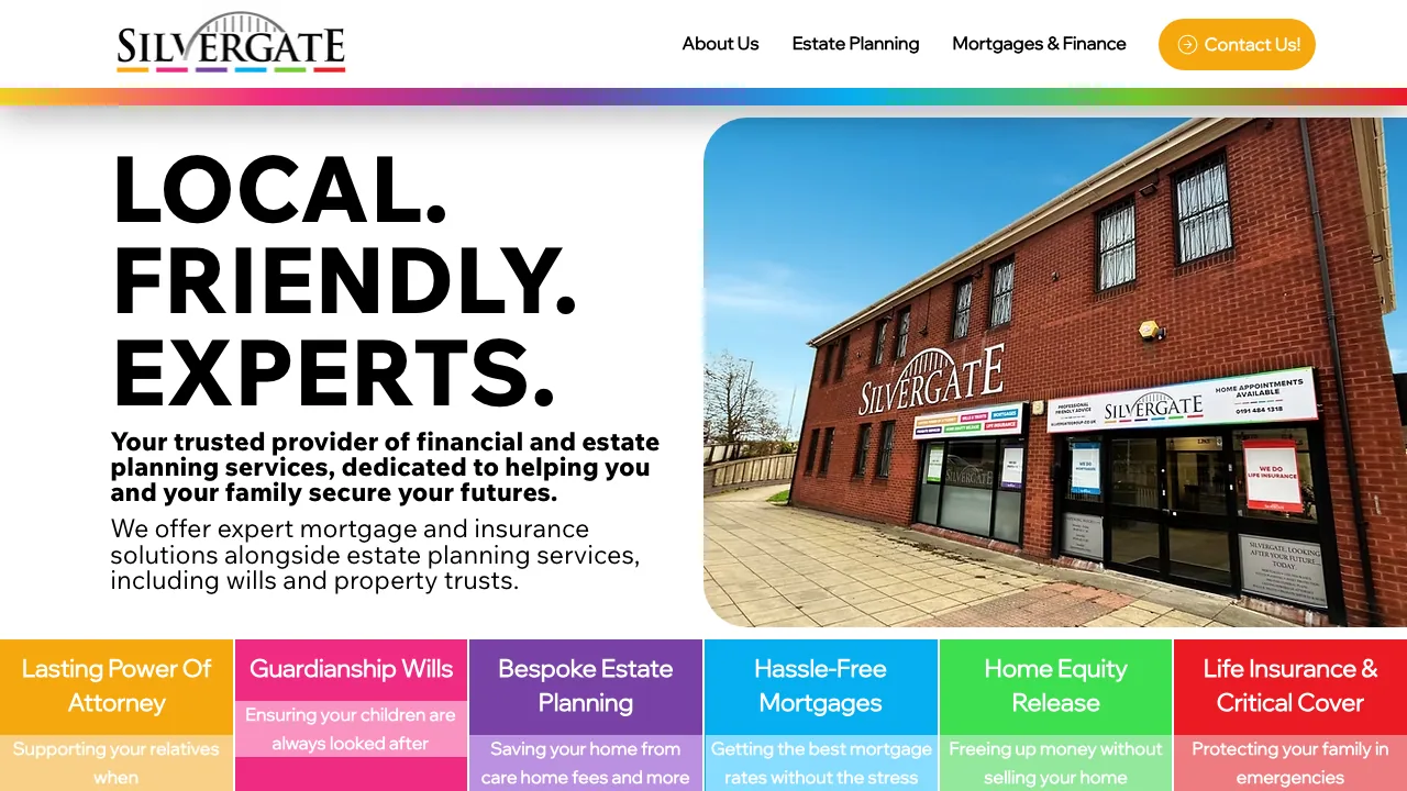 Silvergate House, Silvergate Group website preview