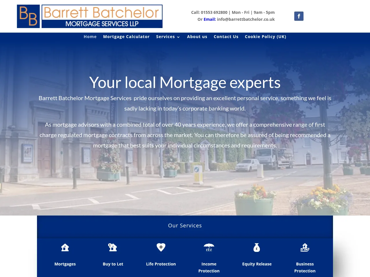 Barrett Batchelor website preview