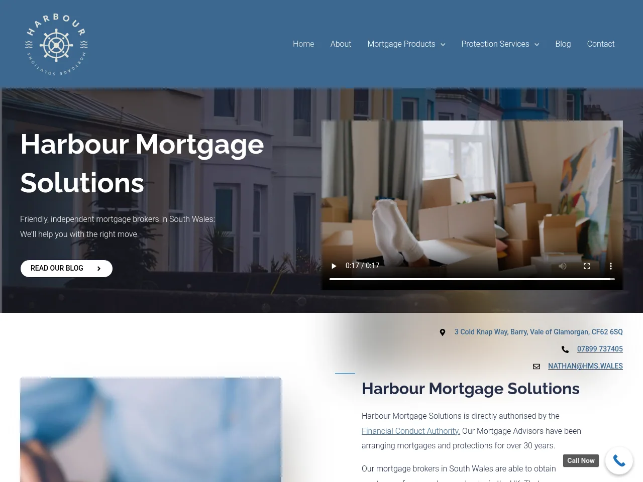 Harbour Mortgage Solutions website preview